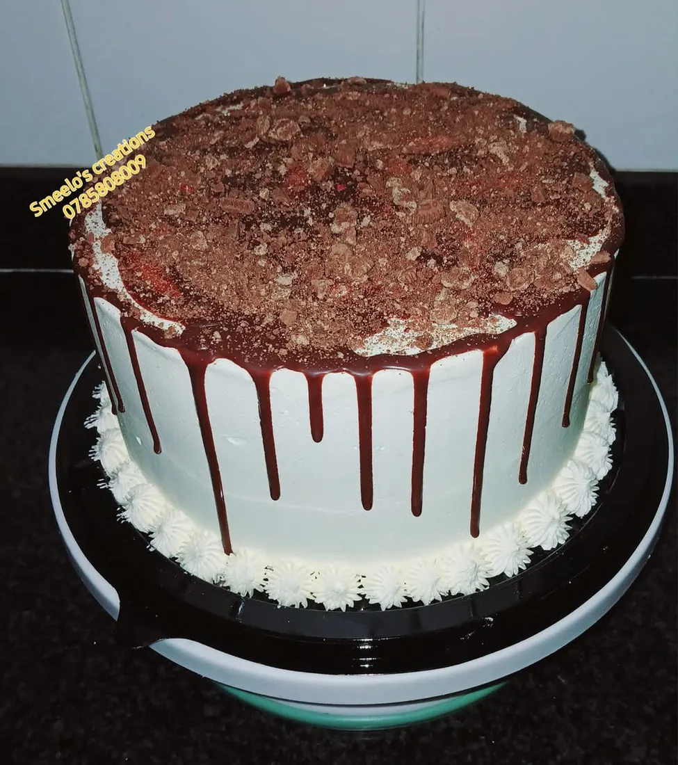 Chocolate Drip Cake by Simi's Cakes & More