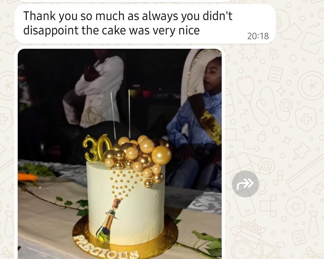 Real customer WhatsApp feedback 6